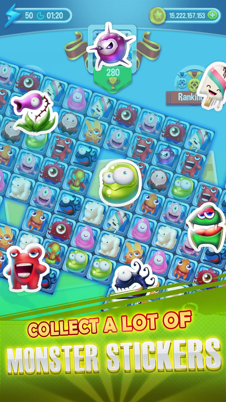 Discover colorful monster characters